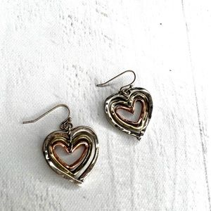 Caligirl Heart Earrings 
Lead and Nickel Free